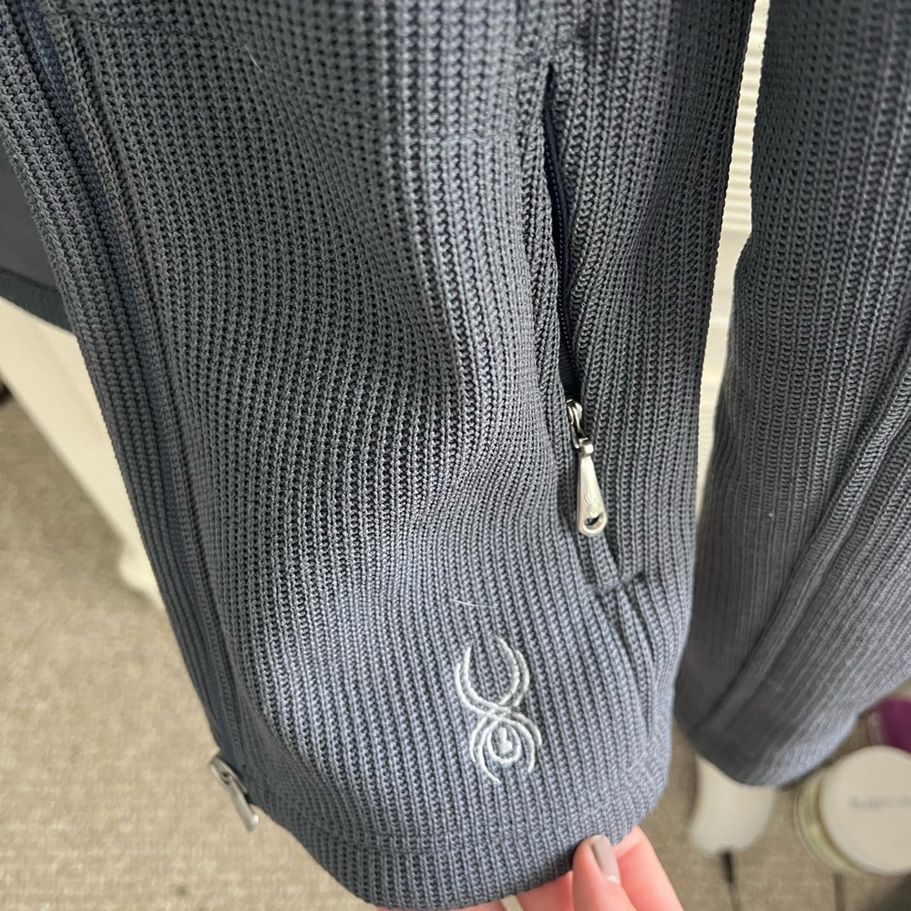 Women’s gray spyder jacket - Picture 5 of 7
